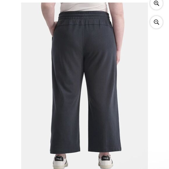 Terra & Sky Women’s Plus Size Cropped Knit Pant Size 4X - Picture 2 of 3